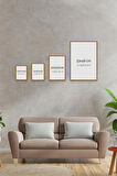 3 Parça Çerçeve Görünümlü Mdf Tablo Seti - 3ARTAVESSA3