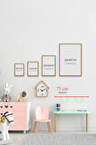 6 Parça Çerçeve Görünümlü Mdf Tablo Seti - 6KIDSARTAVESSA3