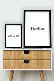 Tek Parça 33x48 Cm Çerçeve Görünümlü Yazılı Mdf Tablo "bon Appetit"