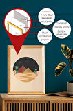 Gerçek Ahşap Çerçeveli 3 Parça 3D Poster Tablo Seti - 3DARTSOHOSET5