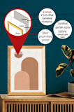 Gerçek Ahşap Çerçeveli 3 Parça 3D Poster Tablo Seti - 3DARTSOHOSET47