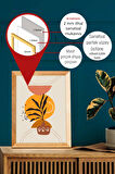 Gerçek Ahşap Çerçeveli 3 Parça 3D Poster Tablo Seti - 3DARTSOHOSET118