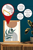 Gerçek Ahşap Çerçeveli 3 Parça 3D Poster Tablo Seti - 3DARTSOHOSET130