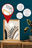 Gerçek Ahşap Çerçeveli 3 Parça 3D Poster Tablo Seti - 3DARTSOHOSET131