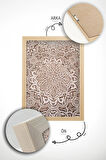 Gerçek Ahşap Çerçeveli 3 Parça 3D Poster Tablo Seti - ERSY3SET7