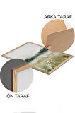 3 Parça Ahşap Çerçeve Görünümlü Mdf Tablo Seti - ERSYCRVSZ3SET5