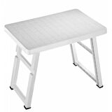 Portatif Katlanır Masa Kamp Piknik Balkon Bahçe Masası 70x47x56 cm