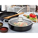 Evimsaray Zest Gusto 28 cm Basık Tencere