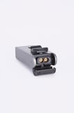 Çift Torch Pürmüz Gunmetal Metal Puro Çakmağı - TR7925
