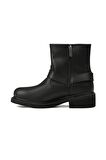 Harley Davidson Estes Hakiki Deri Bot 40-45 Black Deri