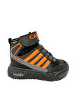 Carby 2021-B Bebe Sneakers Bot Siyah Oranj Füme