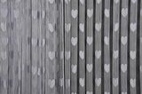 KALPLİ MODEL GRİ RENK İP PERDE HAZIR İP PERDE 300*270