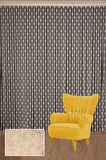 KALPLİ MODEL KREM RENK İP PERDE HAZIR İP PERDE 300*270