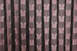 KELEBEK  MODEL PEMBE RENK İP PERDE HAZIR DÜĞMELERİ DİKİLMİŞ İP PERDE 300*280 cm