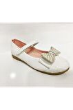 İremsu 9101-24 Baskı Deri Fashion Kız Çocuk Babet 31-36