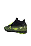 Walked 437-24 Çoraplı Futbol Halı Saha Kramponu Siyah Sarı 40-44