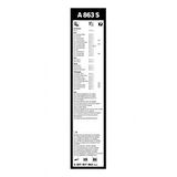 Vag Silecek Supurgesi Aerotwın 650 / 450mm A863s Golf VII A3 1.2 / 1.4tfsi / S3 Quattro 1.6 / 2.0tdi 12> - Bosch 3397007863