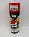 DEKOR 651 SİNYAL KIRMIZI SPREY BOYA 400ML