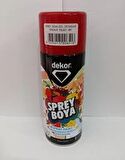 DEKOR 651 SİNYAL KIRMIZI SPREY BOYA 400ML