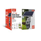 4G Sim Kartlı 7.5W Solar Dual Lens 2+2 Mp Çift Lensli  Kamera Blm-63