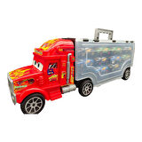 Toysan Cars 10 adet Arabalı Tırlı Garaj Seti SPR-70