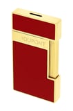 S.T. Dupont Lacquered Slimmy Kırmızı Puro Çakmağı 28030 - TR8437