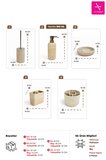 0128 D-S21274 CHARM BANYO SETI 5 PARCA