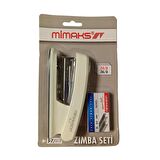 MİMAKS S-7/BCB  ZIMBA & 24/6  BLİSTER SET - BEJ