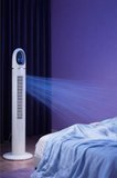 Auhma ACFN06 45W Kule Tipi Vantilatör - Uzaktan Kumandalı, Dokunmatik LED Ekranlı, 3 Modlu Sessiz Vantilatör