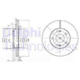 Renault On Fren Aynası (diski) Havalı Laguna I Safrane 2,0 / 2,2 5 Bijon - Delphi Bg2695
