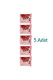 ÇİLEKLİ CHEESECAKE DOLGULU ÇİKOLATA 100 GR 5 Lİ PAKET