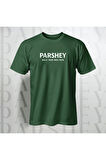 Erkek - Kadın Unisex Parshey Walk Your Own Path Baskılı Bisiklet Yaka %100 Pamuk Oversize T-shirt