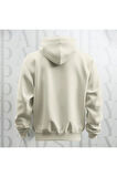 Rich Bitch Energy Yazı Göğüs Baskılı Kapüşonlu Unisex Sweatshirt Hoodie Kalın Kumaş 3 İplik Şardonlu