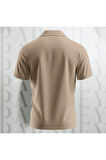 Regular Fit %100 Pamuk Polo Yaka Yarım Kollu Basic T-Shirt