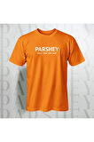 Erkek - Kadın Unisex Parshey Walk Your Own Path Baskılı Bisiklet Yaka %100 Pamuk Oversize T-shirt