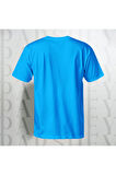 Erkek - Kadın %100 Pamuk Never Look Back Baskılı Yarım Kollu Bisiklet Yaka T-Shirt