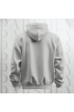Stay Groovy Göğüs Baskılı Kapüşonlu Unisex Sweatshirt Hoodie Kalın Kumaş 3 İplik Şardonlu