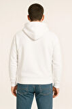 Erkek - Kadın Basic Kapüşonlu Sweatshirt - Oversize Rahat Kalıp Hoodie