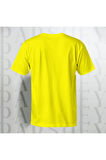Erkek - Kadın %100 Pamuk Never Look Back Baskılı Yarım Kollu Bisiklet Yaka T-Shirt