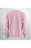 Noel Baba Ho Ho Ho! Baskılı Bisiklet Yaka Unisex Kalın Kumaş Oversize Sweatshirt 3 İplik Şardonlu