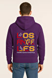 Los Angeles City Lights Baskılı Oversize Hoodie – Unisex Sokak Stili Kapüşonlu Sweatshirt