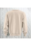 Noel Baba Ho Ho Ho! Baskılı Bisiklet Yaka Unisex Kalın Kumaş Oversize Sweatshirt 3 İplik Şardonlu
