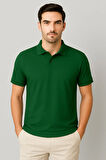 Regular Fit %100 Pamuk Polo Yaka Yarım Kollu Basic T-Shirt