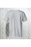 Erkek - Kadın Unisex Graffiti Maymun Baskılı Yarım Kollu Bisiklet Yaka %100 Pamuk Oversize T-shirt