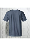 Oversize Unisex Yarım Kollu Bisiklet Yaka %100 Pamuk Baskısız T-shirt