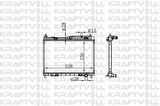 Ford Motor Su Radyatoru Fiesta 1,25 16v / 1,4 16v 08 /> B Max 1,4 16v 12 />  (350*538*18) Brazıng (mt) - Kraftvoll 08040050
