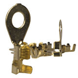 Ayt Sarı Kablo Pabuç TKS-2.5 4.8 mm Dişi Terminal 500 lü Paket Kablo Papucu 