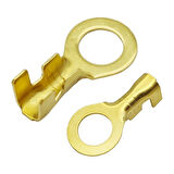 Ayt Sarı Kablo Pabuç TKS-2.5 4.8 mm Dişi Terminal 500 lü Paket Kablo Papucu 