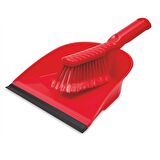 Titiz TP-221 Flower Hamarat Süpürgeli Fırçalı Faraş Takımı Seti Lastik Uçlu - Plastik - 1 Adet