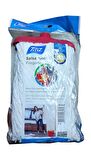Titiz Salsa TP-857 Yedek Geniş Takozlu Islak İpli Mop Paspas Başlığı - Püskül - 16 Cm.